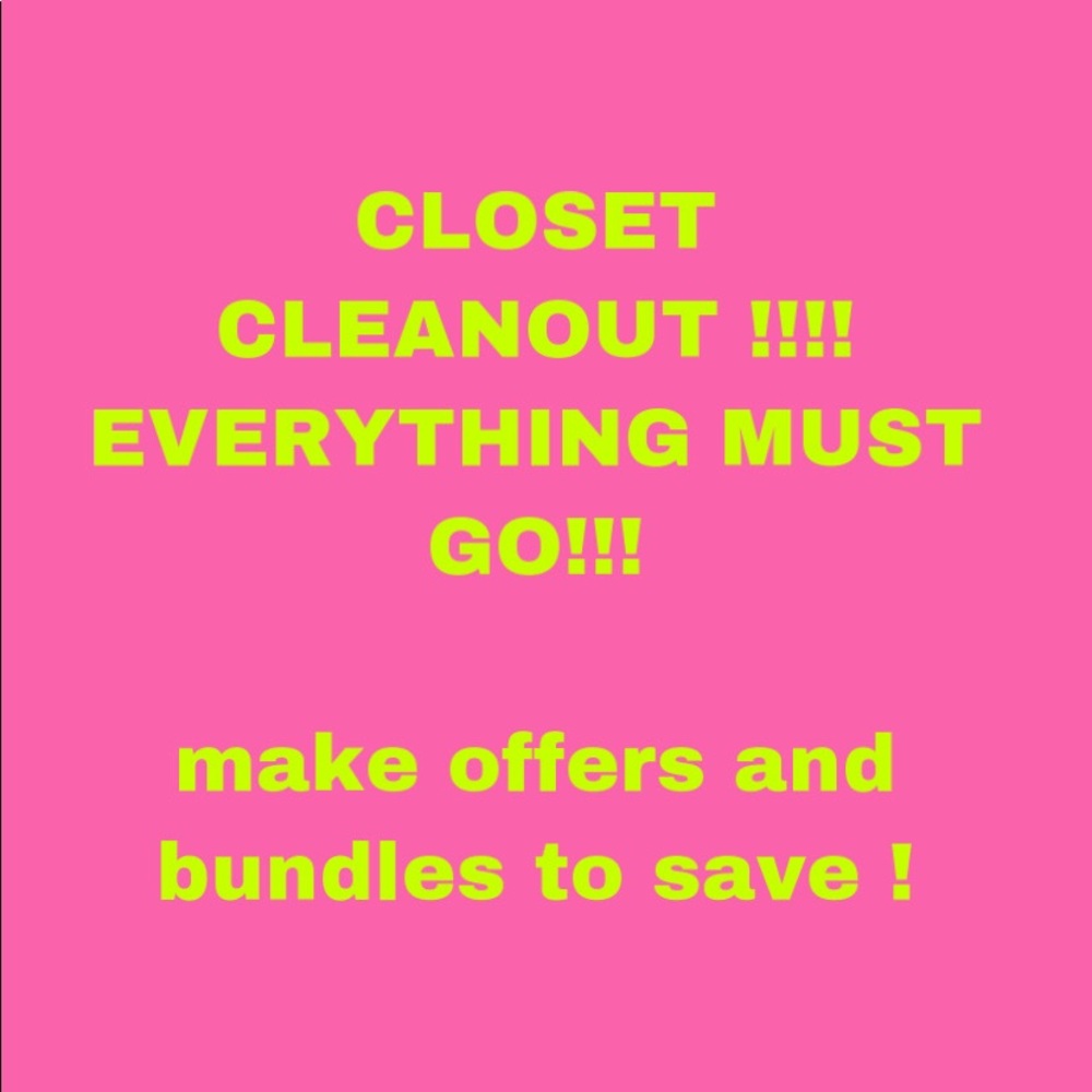 MAKE OFFERS I AM OPEN TO ANY, I need everything gone!! send your offers !!!